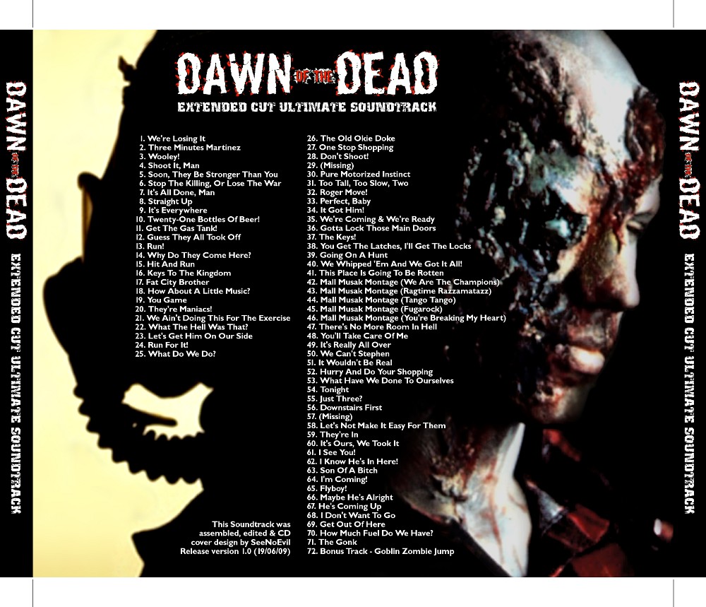 Dawn Of The Dead - Extended Cut Ultimate Soundtrack